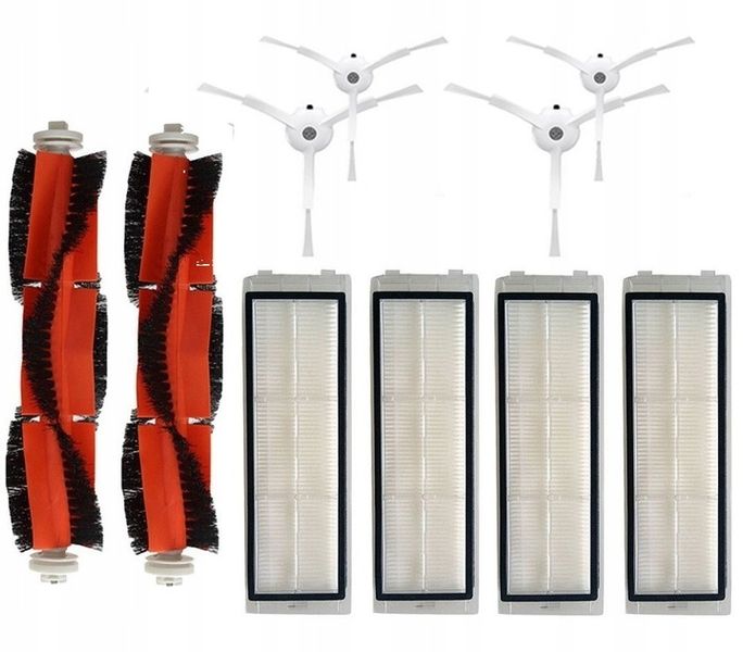 ZESTAW SZCZOTKI FILTRY DO ROBOROCK E20 E25 E35 E4 E5 S50 S60 S65 S5 S6 MAXV zdjęcie 5