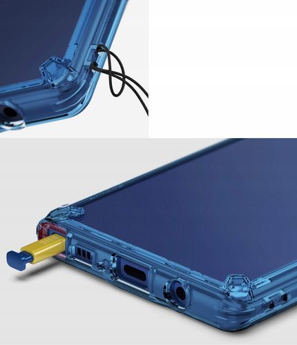BŁĘKITNE ETUI NOTE 9 RINGKE FUSION CASE + SZKŁO 3D na Arena.pl