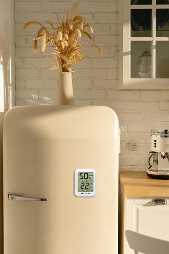 TERMOMETR LCD MINI STACJA POGODOWA POGODY HIGROMETR ZESTAW MAGNES na Arena.pl