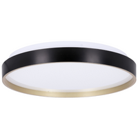 Szklany plafon Florida 13-11299 Candellux LED 18W złoty biały