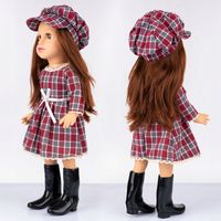 LALKA BOBAS INTERAKTYWNA ŚPIEWA I MÓWI PO POLSKU ANGIELSKU KINDERPLAY 47cm