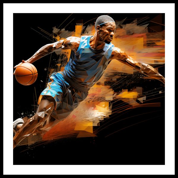 Plakat 70x70cm Przełomowy Drybling zdjęcie 3