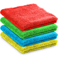 4x Ścierki Szmatki Mikrofibra Do Czyszczenia Polerowania Auta Samochodu