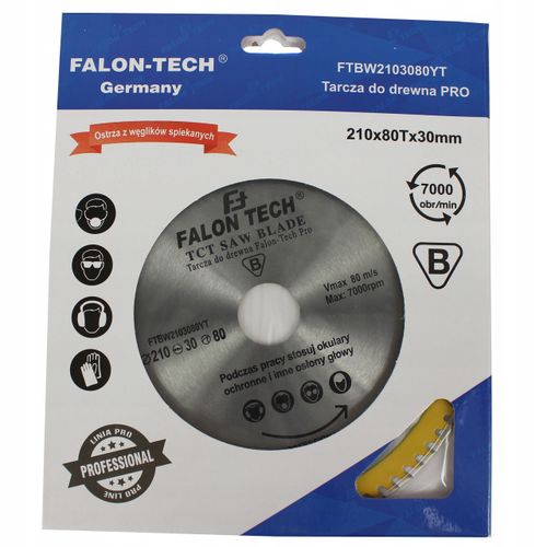 Tarcza do drewna TCT Pro 210x30mm 80T na Arena.pl