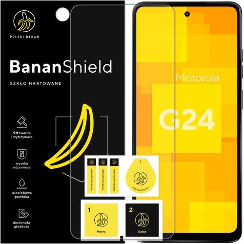 Szkło hartowane 9H BananShield do Motorola Moto G24 na Arena.pl