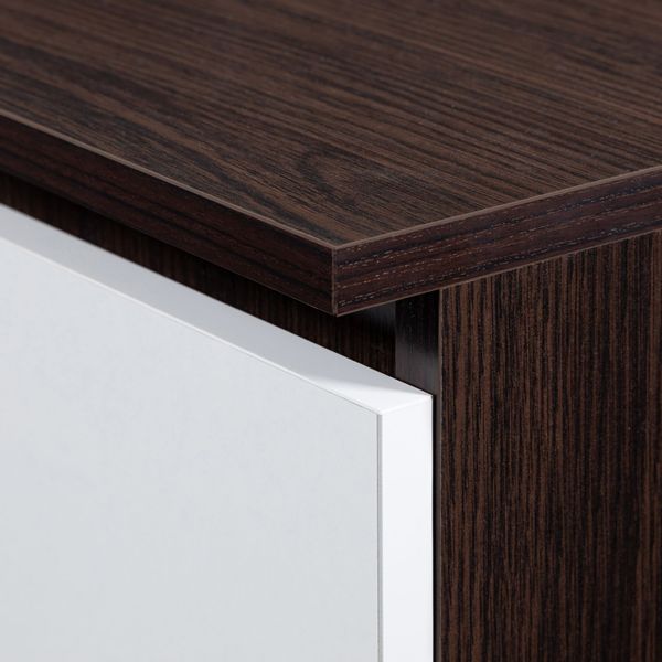 SZAFKA NOCNA CL2 40 cm WENGE / BIAŁA zdjęcie 4