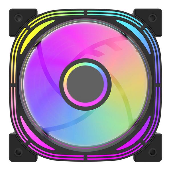 Wentylator ARGB do komputera Darkflash INF24 (czarny) zdjęcie 1