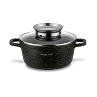 GARNEK Indukcja GAZ do PIEKARNIKA MAŁY Konighoffer Pollo Black 1,2 l 16cm