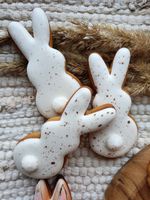 CIASTKA NAKRAPIANE ZAJĄCZKI ZESTAW BIAŁY