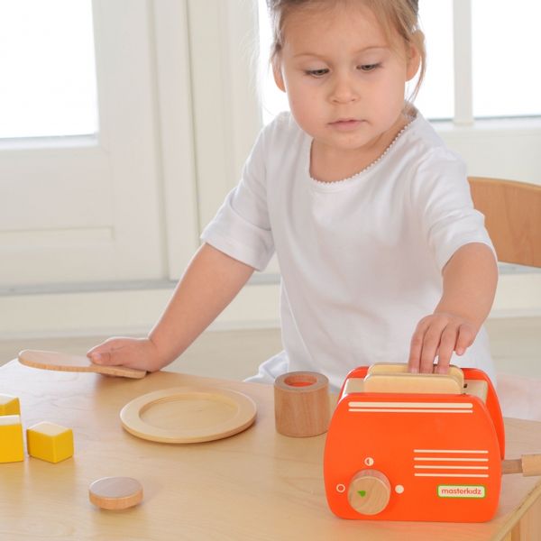 MASTERKIDZ Drewniany Toster zdjęcie 2