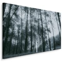 Obraz Do Salonu Jadalni Las Natura Pejzaż Drzewa Rośliny 120cm x 80cm