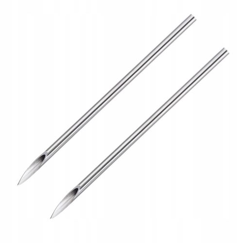 100X IGŁA DO PRZEKŁUWANIA PIERCING - 14G na Arena.pl
