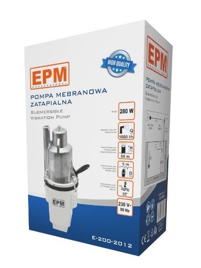 pompa membranowa 280w dorota - e-200-2012 zdjęcie 3