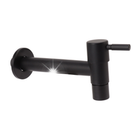 ŚCIENNY KRAN Z ZIMNĄ WODĄ G1/2 304 STAL