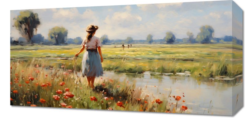 Obraz 60x30cm Wiejski Spokój zdjęcie 1