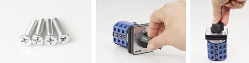 ŁĄCZNIK KRZYWKOWY 25A 3F LEWO PRAWO TABLICOWY IP65 na Arena.pl