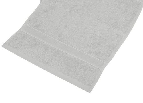 Ręcznik bawełna bawełniany frotte do rąk twarzy mały 30x50 cm jasnoszary na Arena.pl