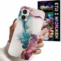 ETUI CASE DO MOTOROLA EDGE 30 NEO / LITE - MARMUR WZORY DLA KOBIET PLECKI