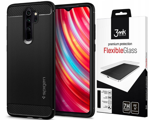 SPIGEN RUGGED ETUI DO XIAOMI REDMI NOTE 8 PRO +3MK na Arena.pl