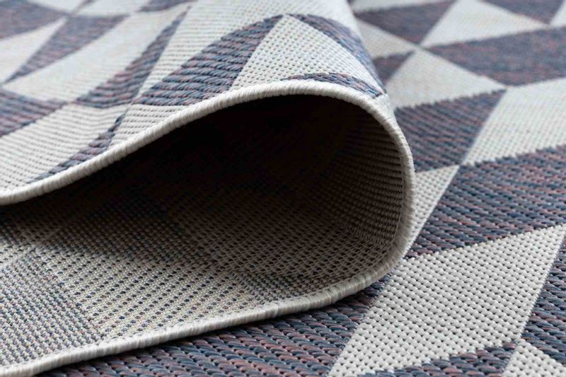 RUG/LU/VINEA/GEOMETRIC/CREAM+BLUE/160x220 zdjęcie 7