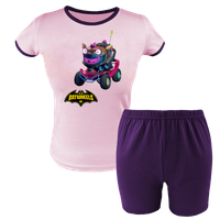 Krótka Piżama dziecięca Batwheels