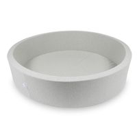 Suchy basen 130x30cm jasnoszary bez piłek