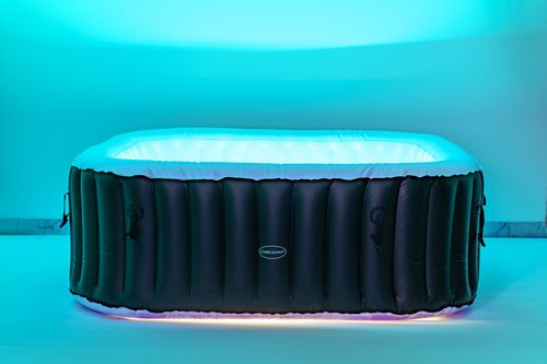 Jacuzzi Basen Ogrodowy Spa Corciano Kwadratowe 196 x 66 cm Hydromasaż na Arena.pl