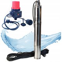 POMPA GŁĘBINOWA DO STUDNI WODY Z AUTOMATEM 1800L/H DO PODLEWANIA DOMU