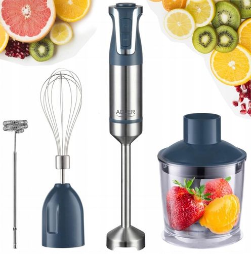 Blender ręczny 1800W Turbo 20 poziomów miksowanie ubijanie spieniacz na Arena.pl