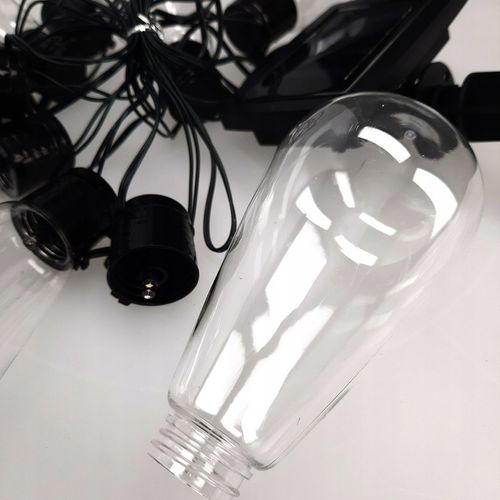 GIRLANDY SOLARNE 5 Metrów 20 Żarówek LED Lampki Ozdobne Ogrodowe na Arena.pl