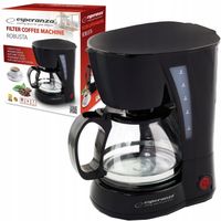 Ekspres do kawy Esperanza Robusta EKC006 przelewowy dzbanek 0,6l czarny