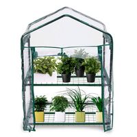 Mini szklarnia ogrodowa 2 poziomowa 69x49x95 cm