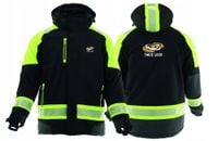 Kurtka długa wodoodporna Z WŁASNYM HAFTEM LOGO odzież firmowa reklamowa