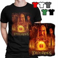 KOSZULKA T-SHIRT MĘSKI WZORY DO WYBORU - WŁADCA PIERŚCIENI FILMY - S