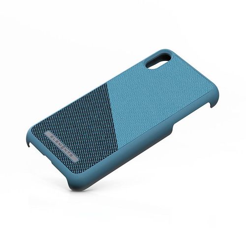 Materiałowe etui do iPhone Xs Max (Petrol) #0 na Arena.pl