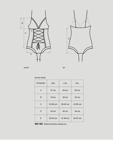 bielizna  slevika body xxl na Arena.pl