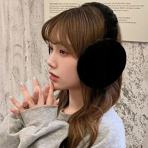 NAUSZNIKI ZIMOWE JESIENNE NA USZY CIEPŁE FUTERKO PLUSZOWE REGULOWANE na Arena.pl