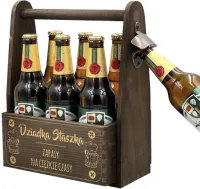 SKRZYNKA na PIWO nosidło prezent faceta CHŁOPAKA