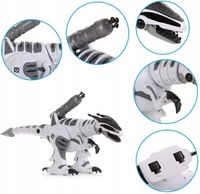 OGROMNY DINOZAUR STEROWANY T-REX ROBOT INTERAKTYWNY STRZELA TAŃCZY