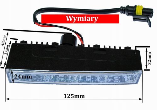 ŚWIATŁA do jazdy dziennej LED dzienne drl NSSC 540 PRO 12V 24V +GR na Arena.pl
