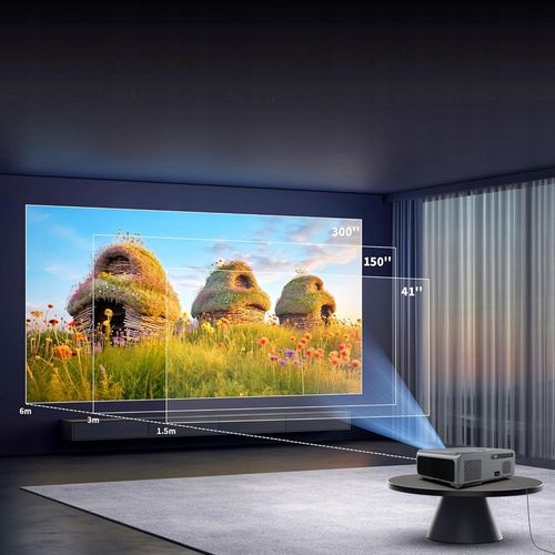 Projektor Rzutnik 30000lm WiFi Android Google TV FULL HD 4K Autofocus LED na Arena.pl