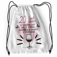 Plecak Urodziny 20 20Te Sportowy Szkolny Worek Z Nadrukiem Ze Zdjęciem