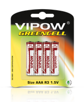 BAT0080B Baterie VIPOW GREENCELL R03 4szt/bl