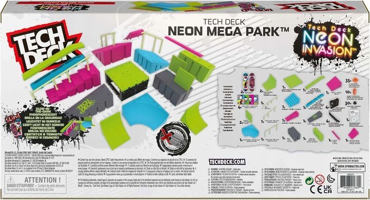 TECH DECK RAMPA NEON PARK DESKOROLKI SKATEPARK zdjęcie 11