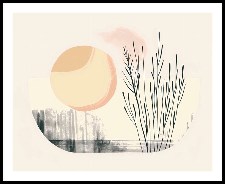 Plakat 76x60,5cm Pastelowy Wschód zdjęcie 3