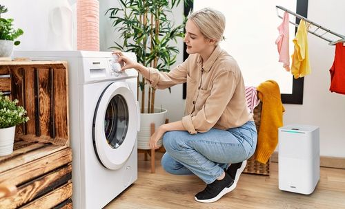 Osuszacz powietrza EBERG RICO pochłaniacz 12l/24h +WiFi +TIMER +higrostat na Arena.pl