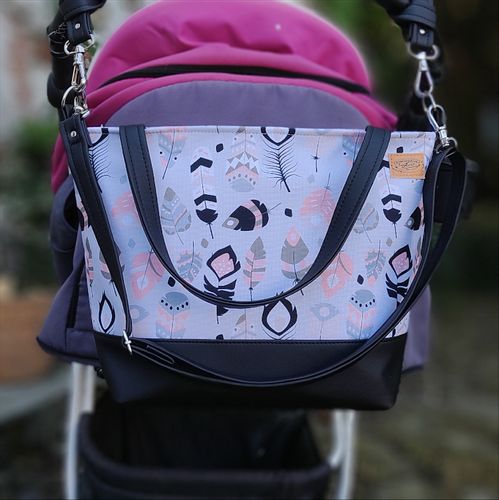 Duża pojemna  torba do wózka na Arena.pl