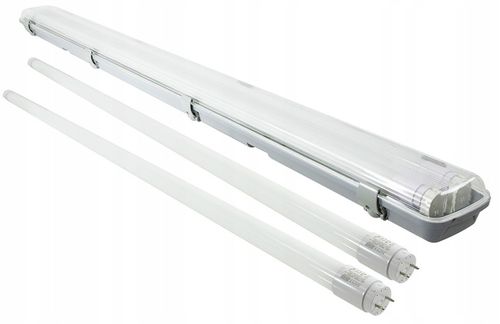4x Oprawa hermetyczna lampa 120cm + Świetlówki LED na Arena.pl
