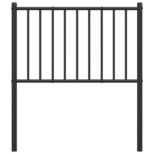 Metalowe wezgłowie, czarne, 75 cm na Arena.pl