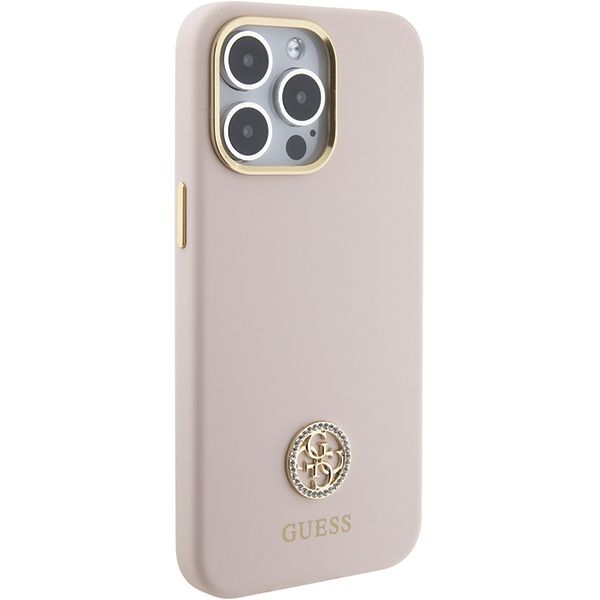 Etui Guess do iPhone 15 Pro Max, Różowy zdjęcie 4